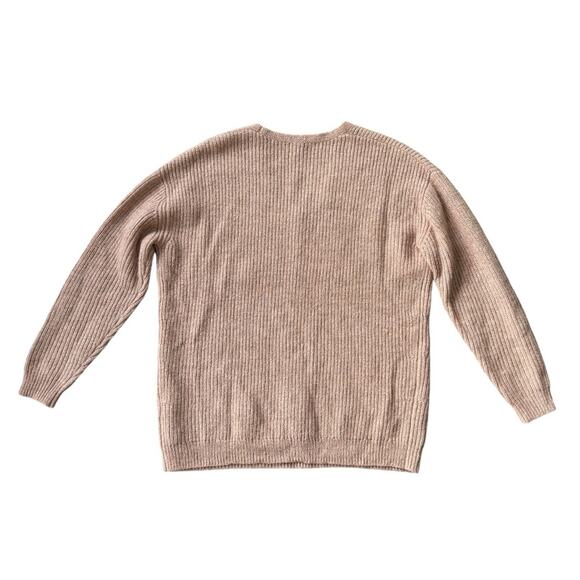 Jenni Kayne Alpaca Cabin Sweater Dusty Rose - Picture 4 of 10